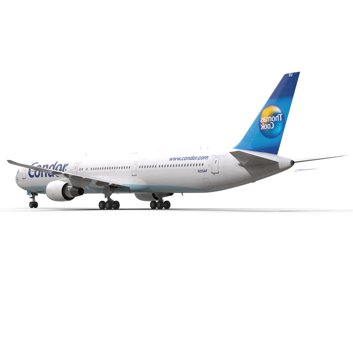 Boeing 767 400ER Condor Flugdienst 3D model