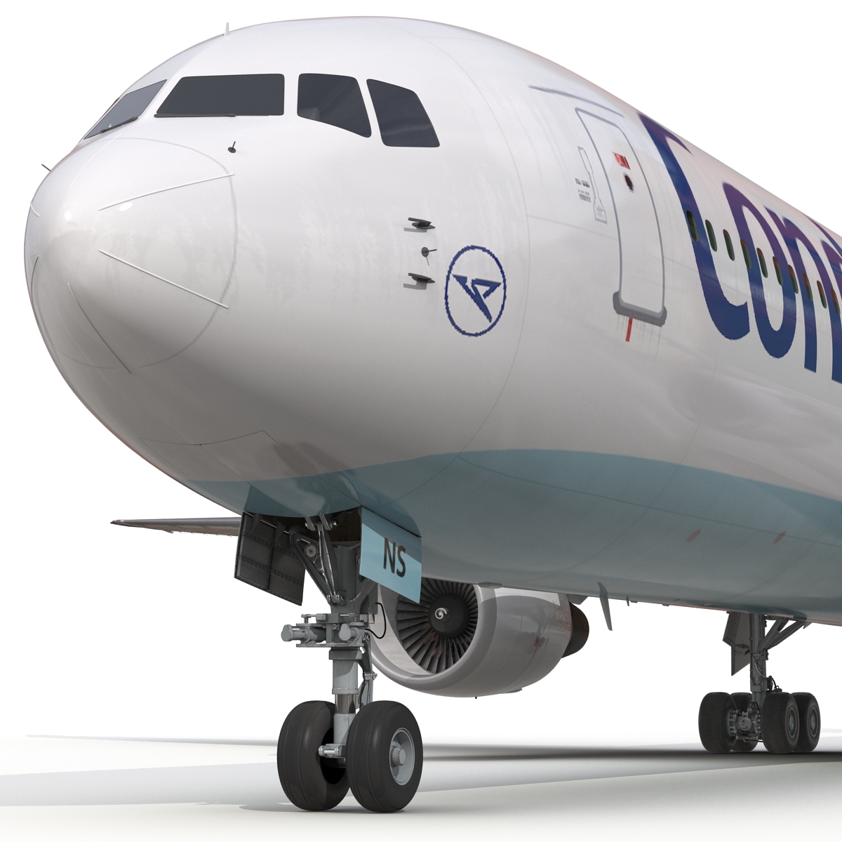 Boeing 767 400ER Condor Flugdienst 3D model