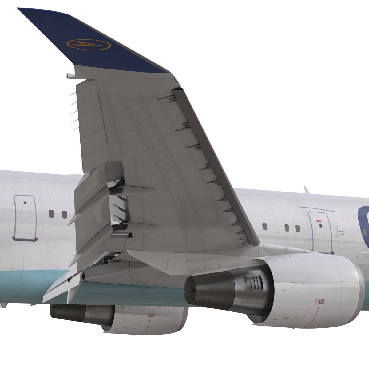 Boeing 767 400ER Condor Flugdienst 3D model