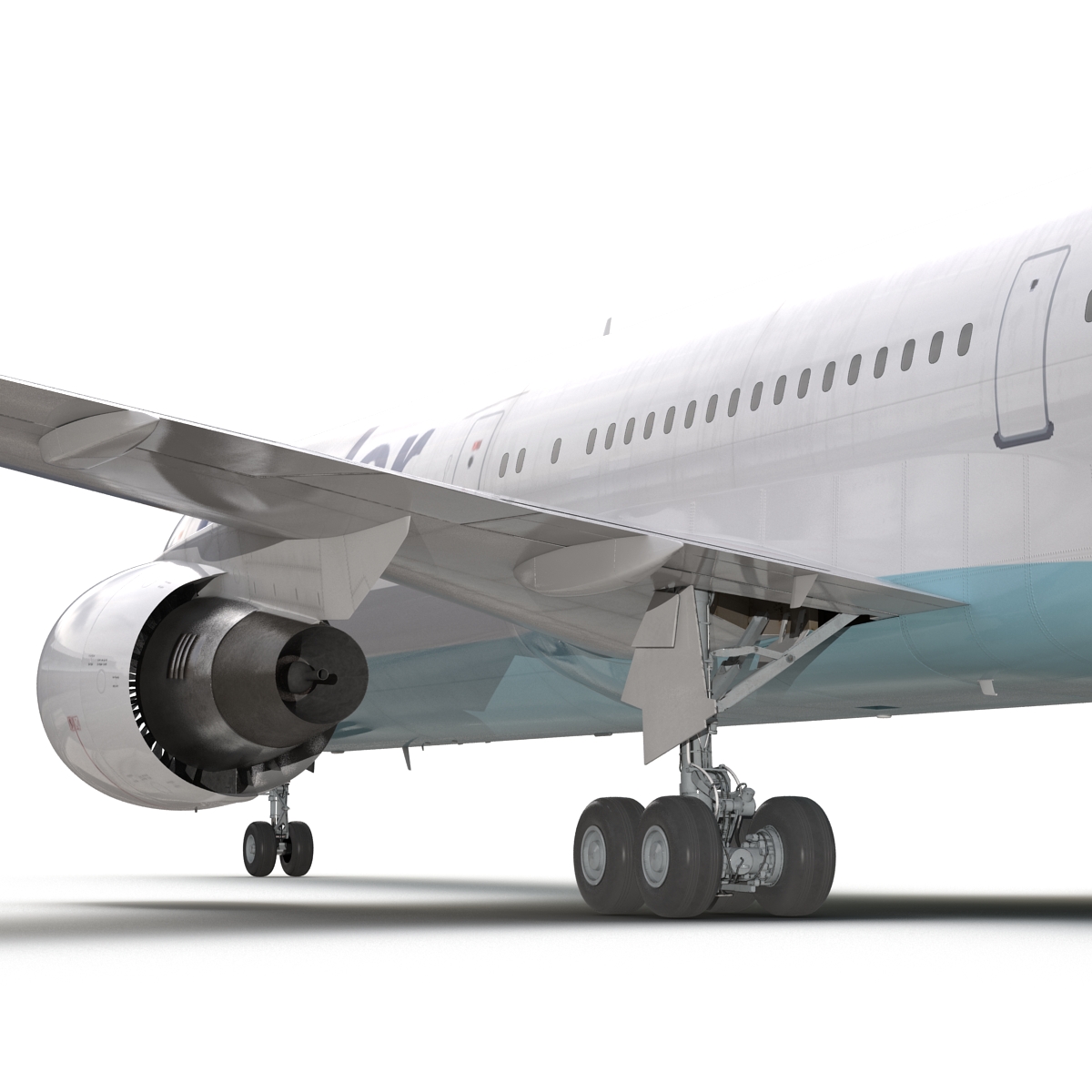 Boeing 767 400ER Condor Flugdienst 3D model