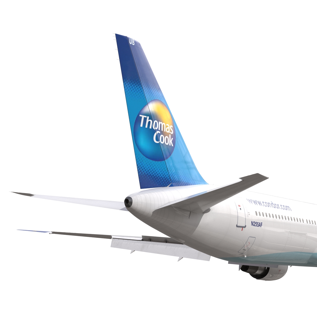 Boeing 767 400ER Condor Flugdienst 3D model