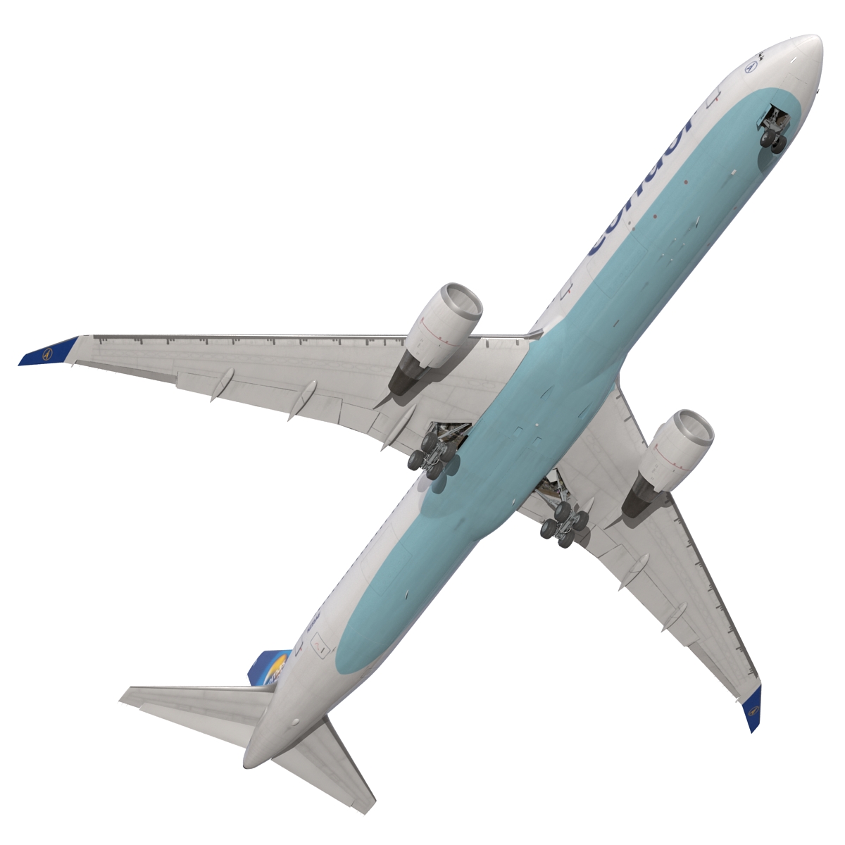 Boeing 767 400ER Condor Flugdienst 3D model