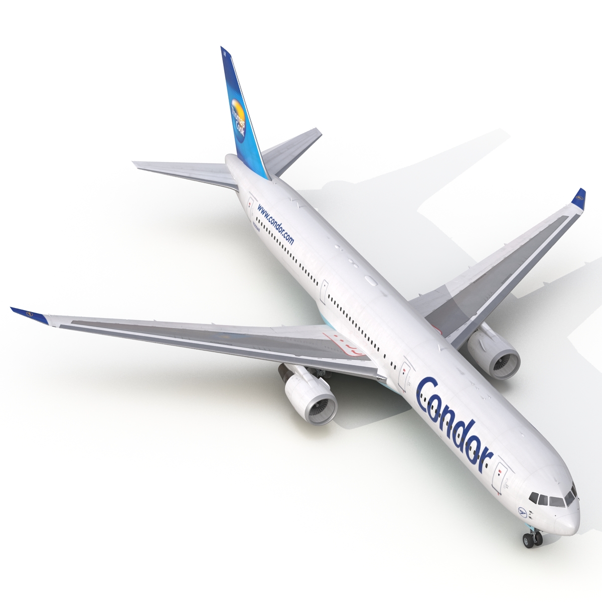 Boeing 767 400ER Condor Flugdienst 3D model