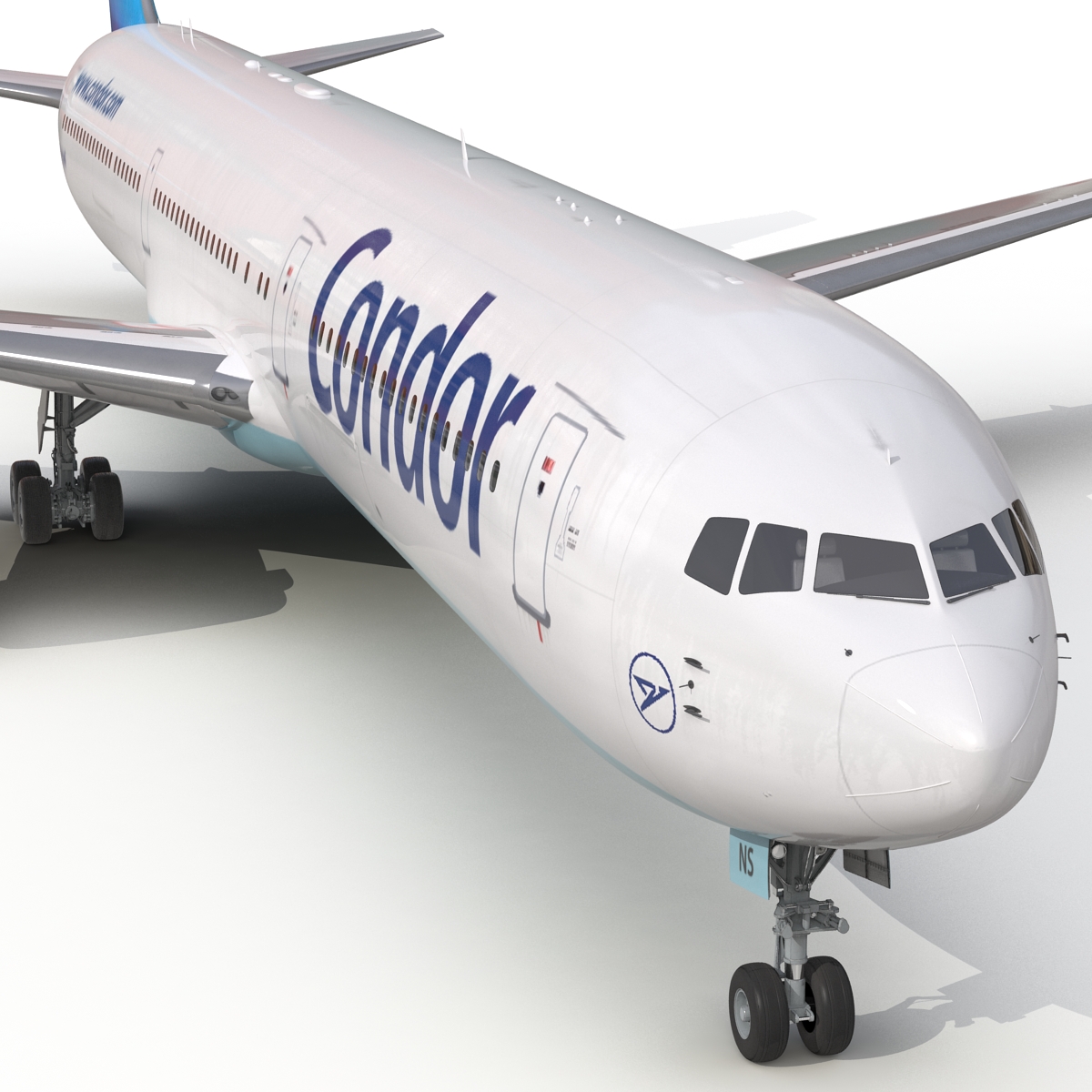 Boeing 767 400ER Condor Flugdienst 3D model