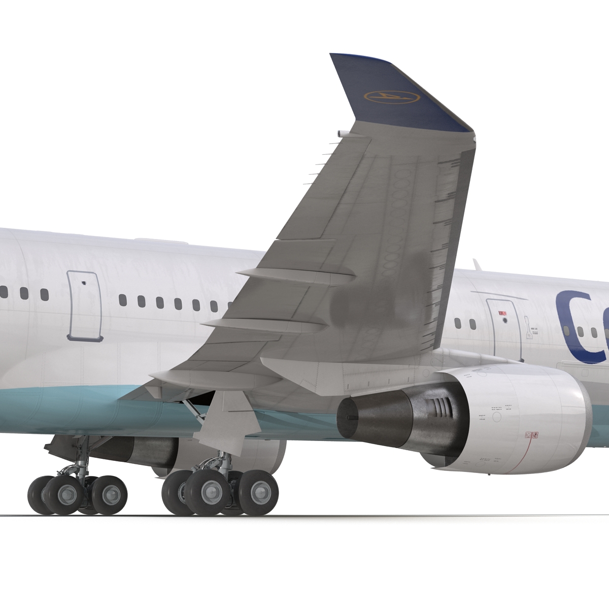 Boeing 767 400ER Condor Flugdienst 3D model