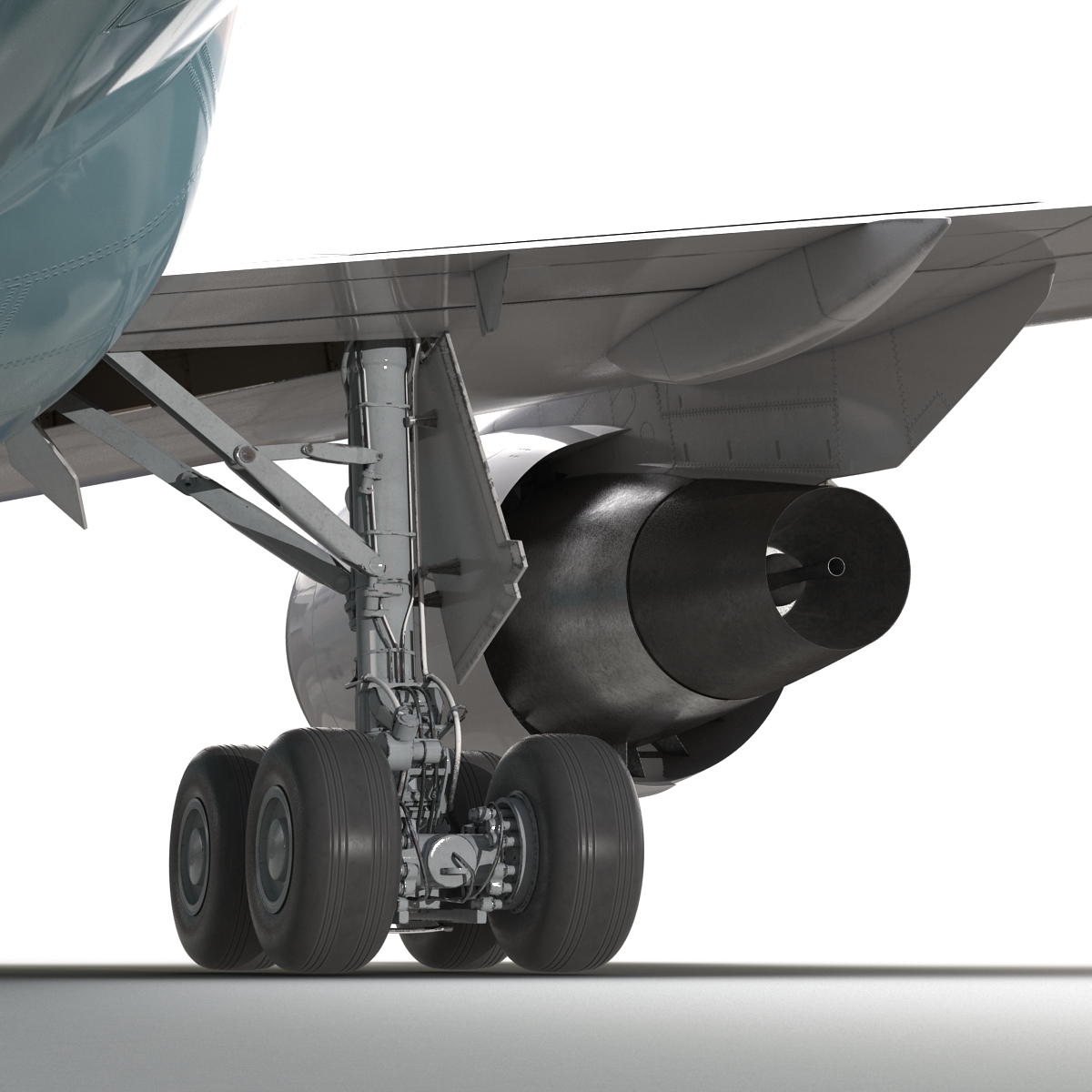 Boeing 767 400ER Condor Flugdienst 3D model