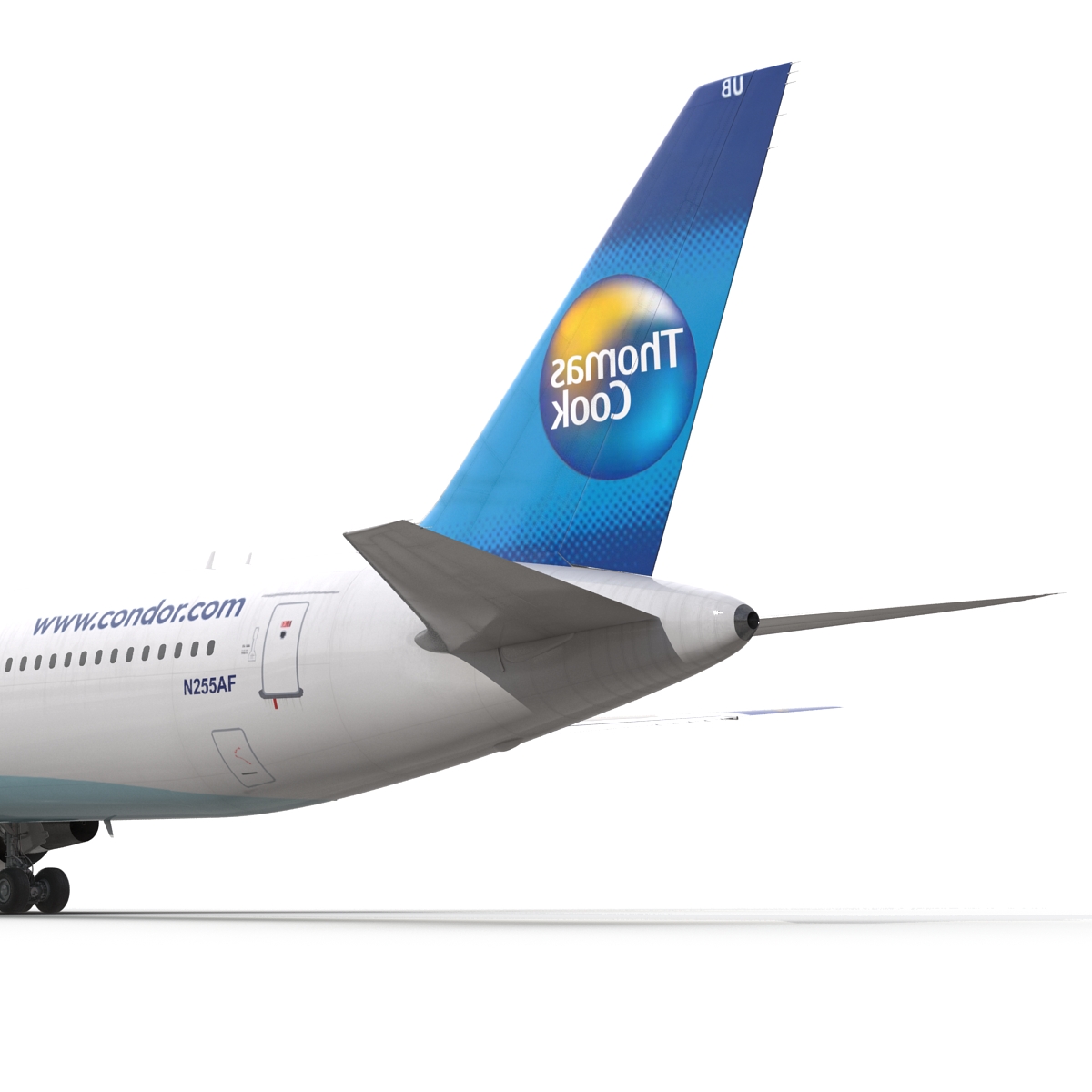 Boeing 767 400ER Condor Flugdienst 3D model