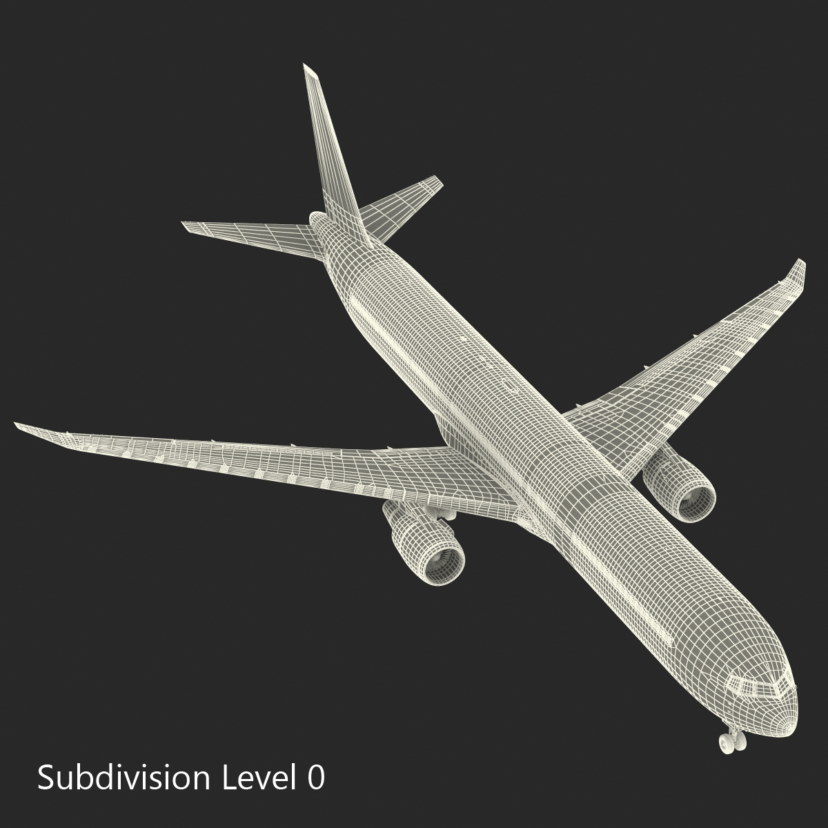 Boeing 767 400ER Condor Flugdienst 3D model