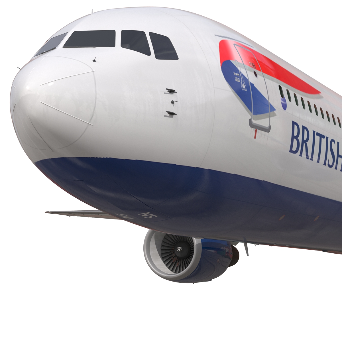 Boeing 767 400ER British Airways 3D