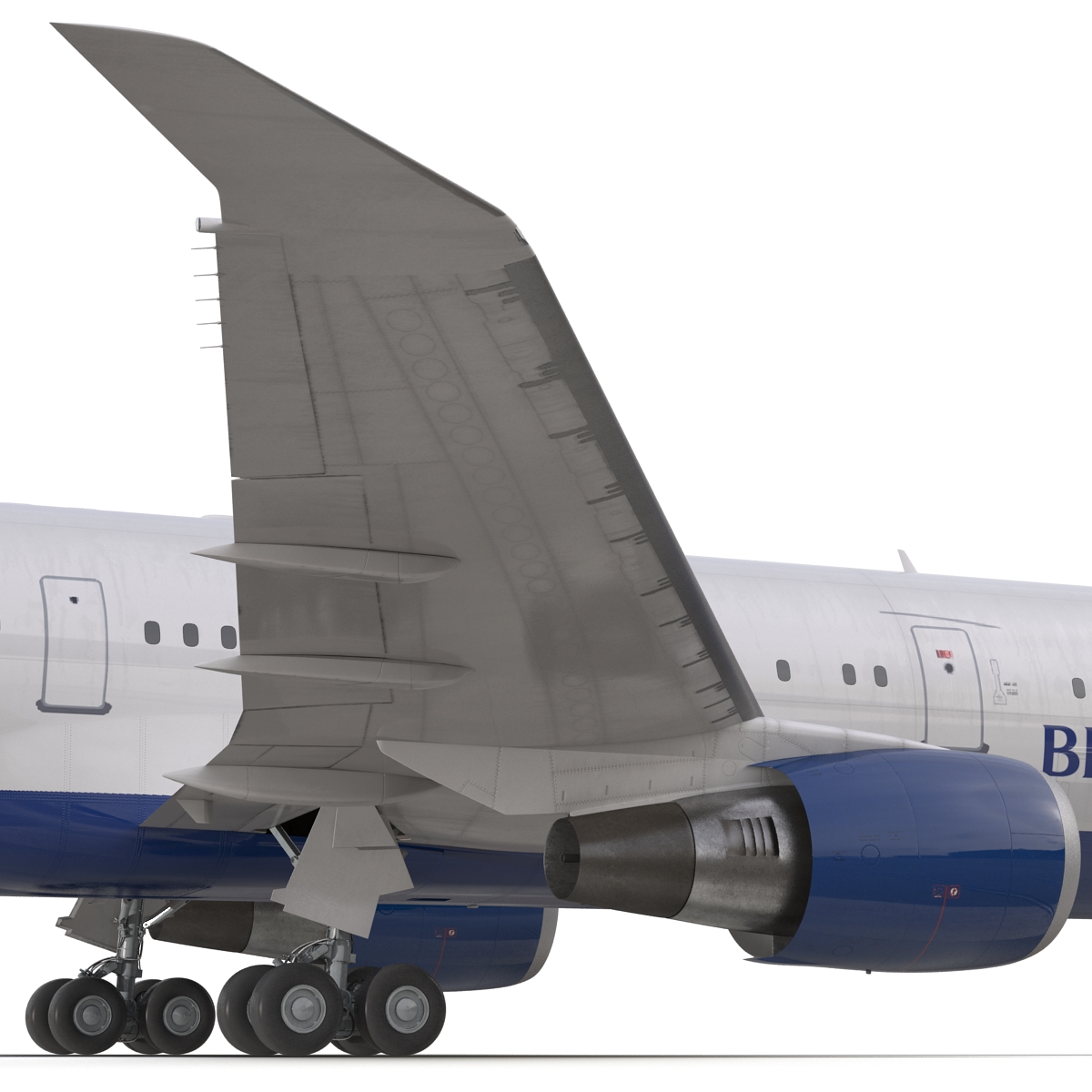 Boeing 767 400ER British Airways 3D