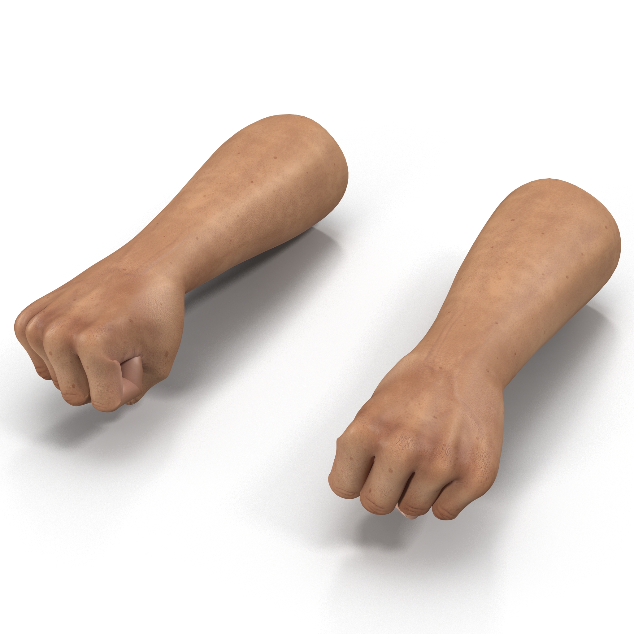 3D Man Hands Pose 2