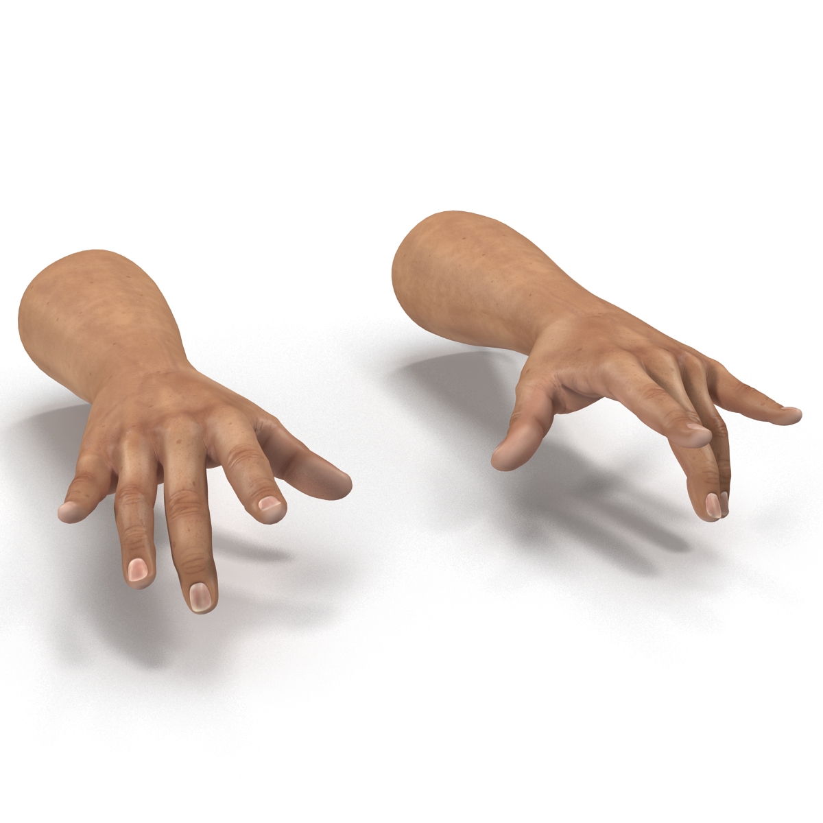 3D Man Hands Pose 3