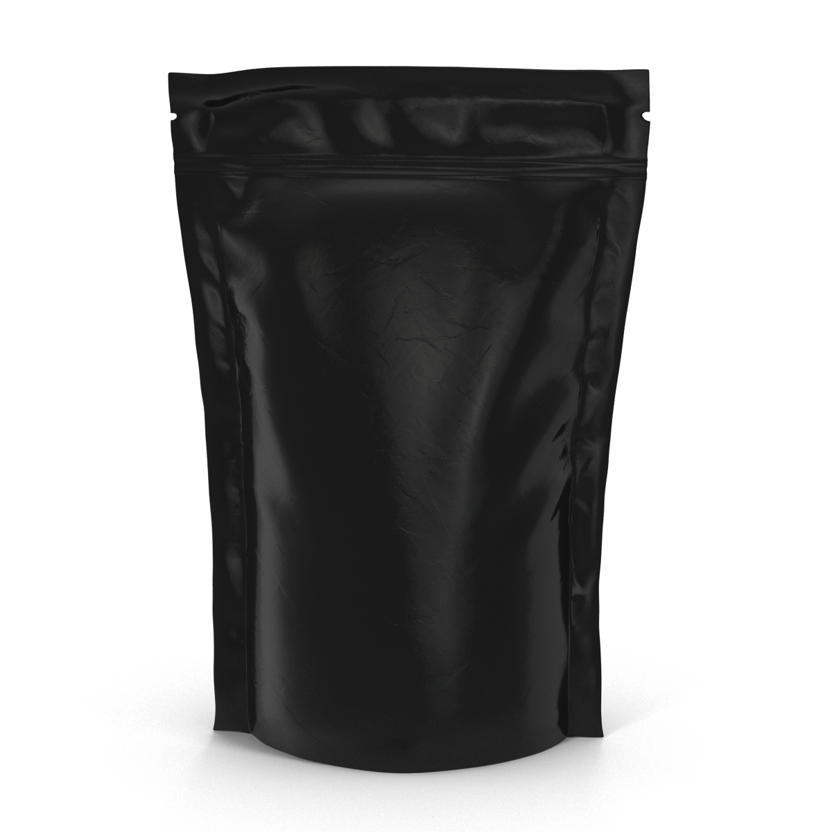 3D Food Vacuum Sealed Bag Black model