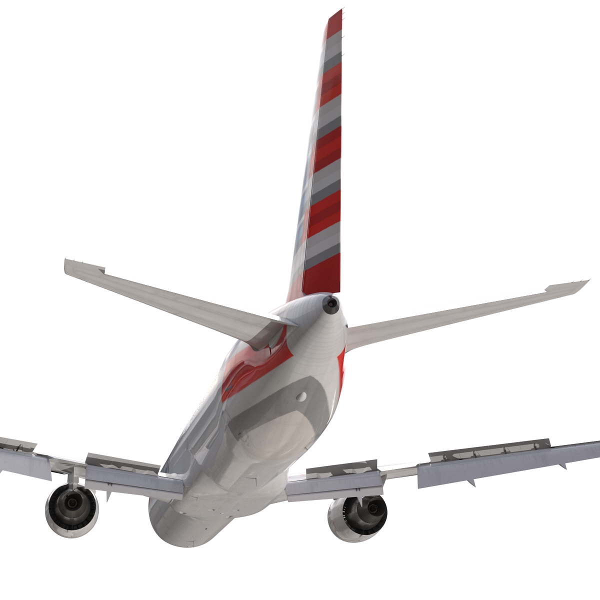 3D Boeing 767 400ER American Airlines Rigged