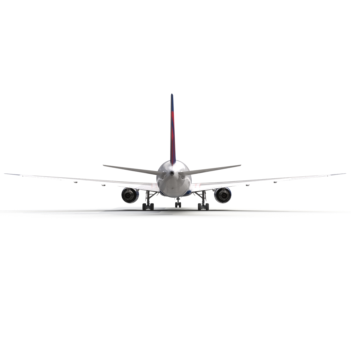 Boeing 767 400ER Delta Air Lines Rigged 3D model