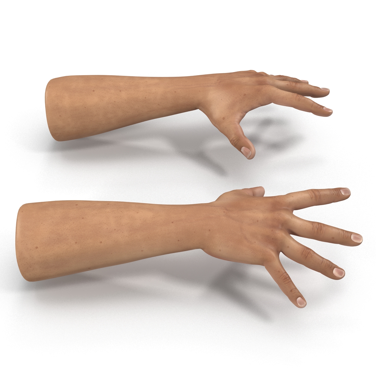 3D Man Hands Pose 4