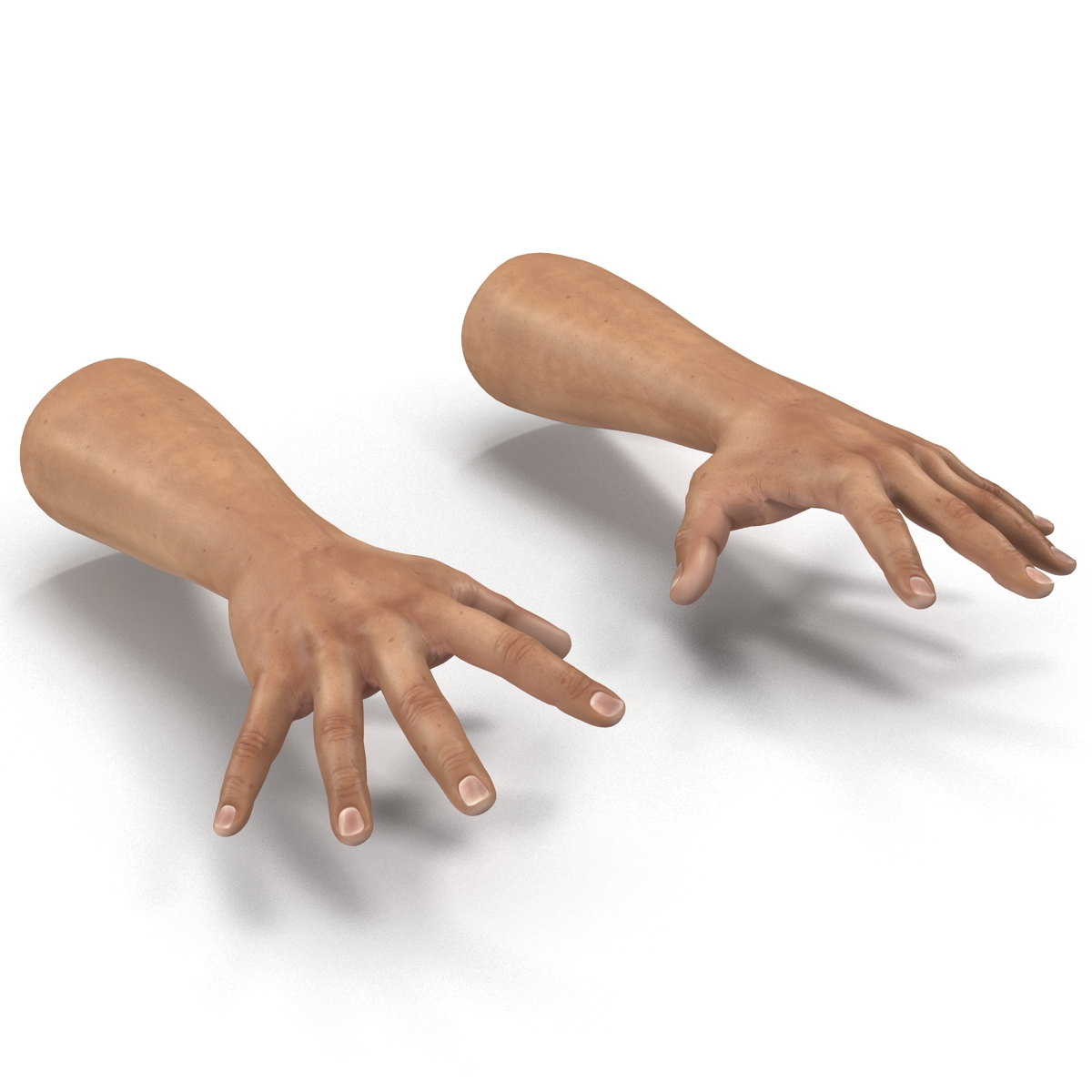 3D Man Hands Pose 4