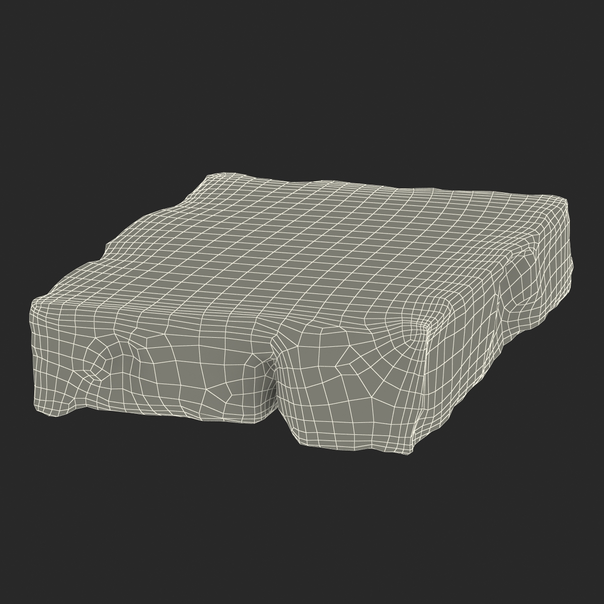 Concrete Chunk 3D model