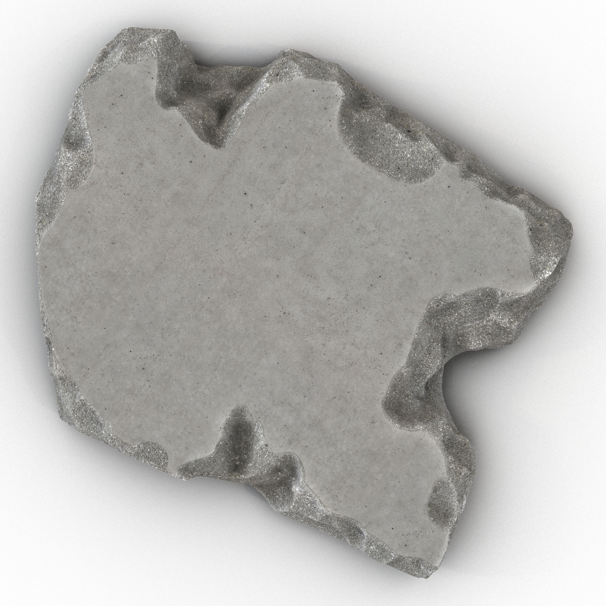 3D Concrete Chunk 2