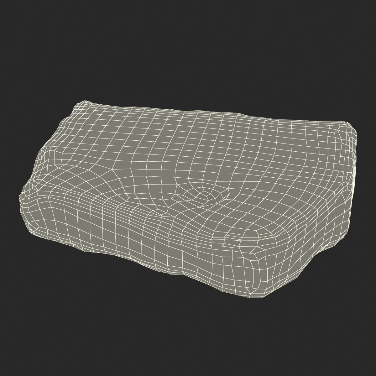 3D Concrete Chunk 3