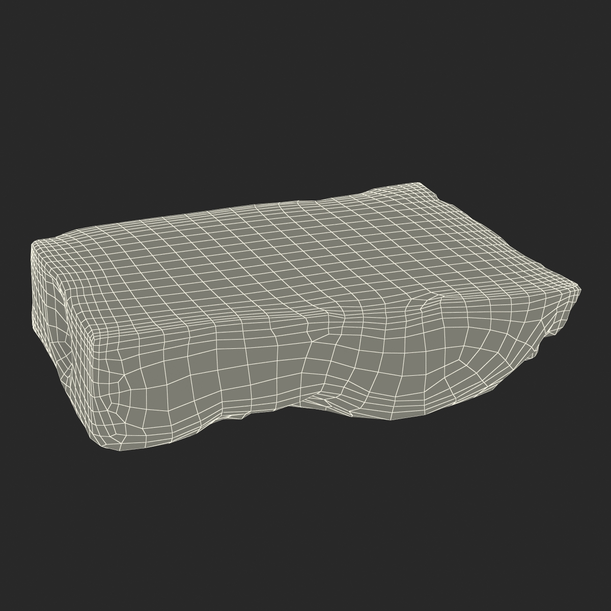 3D Concrete Chunk 6