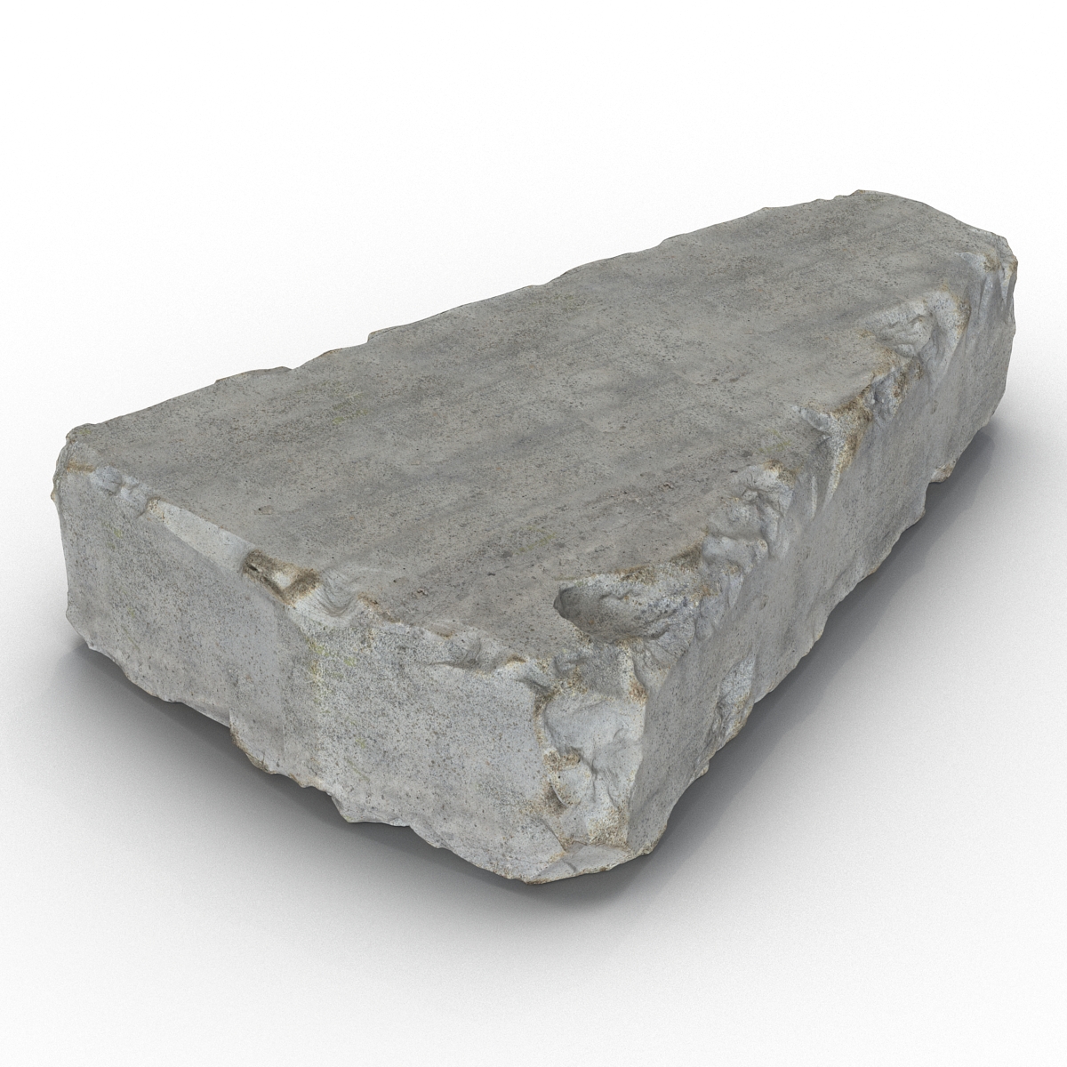 3D Concrete Chunk 7