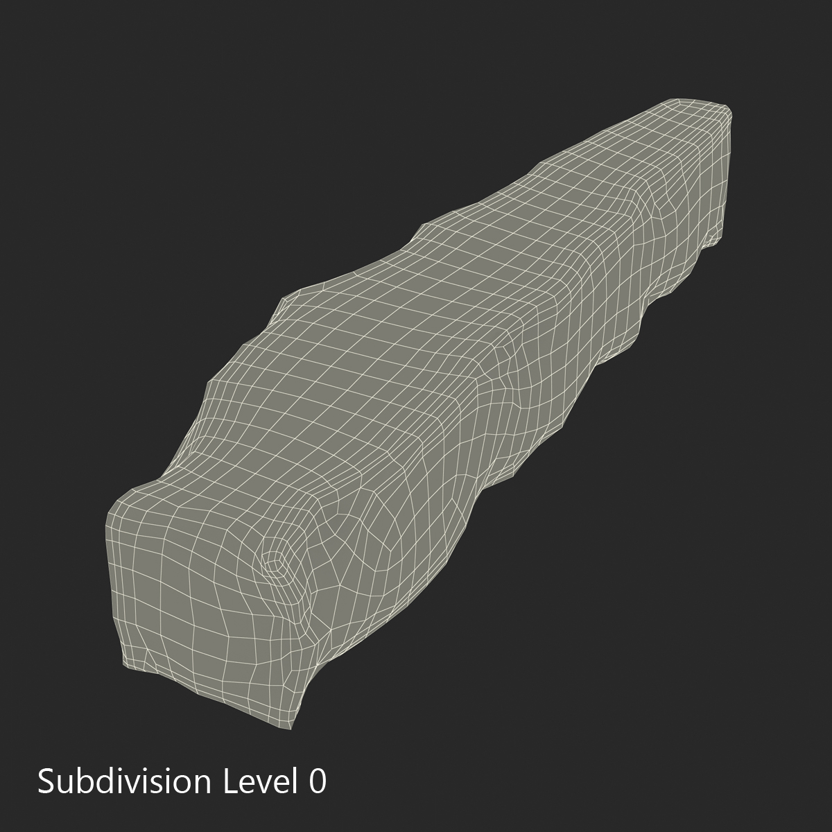 3D Concrete Chunk 9