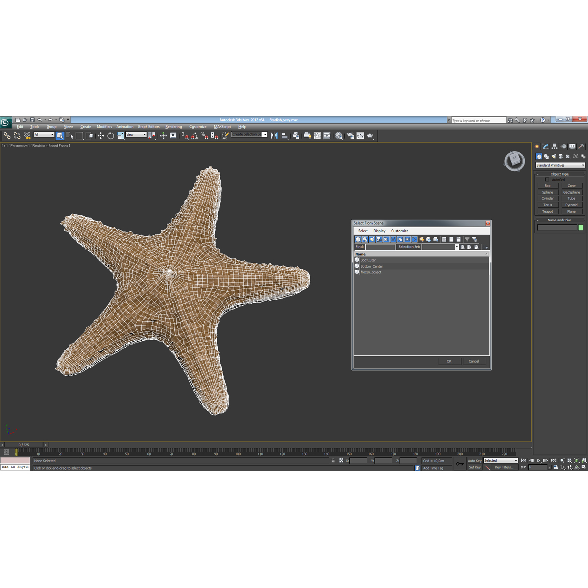 3D model Starfish