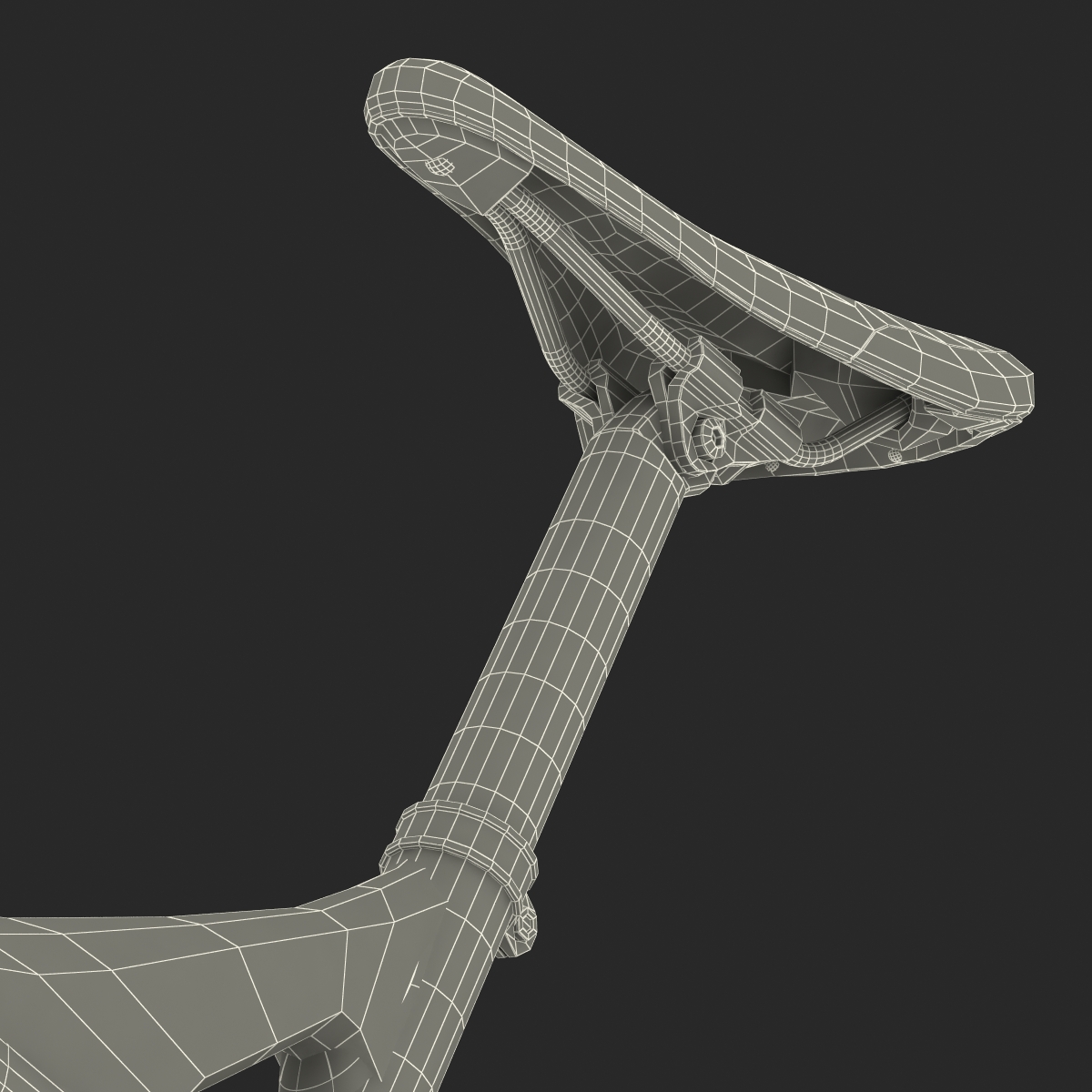 3D Mountain Bike Generic Rigged model