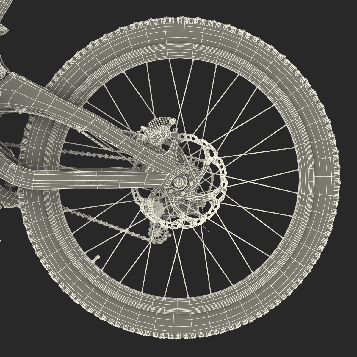 3D Mountain Bike Generic