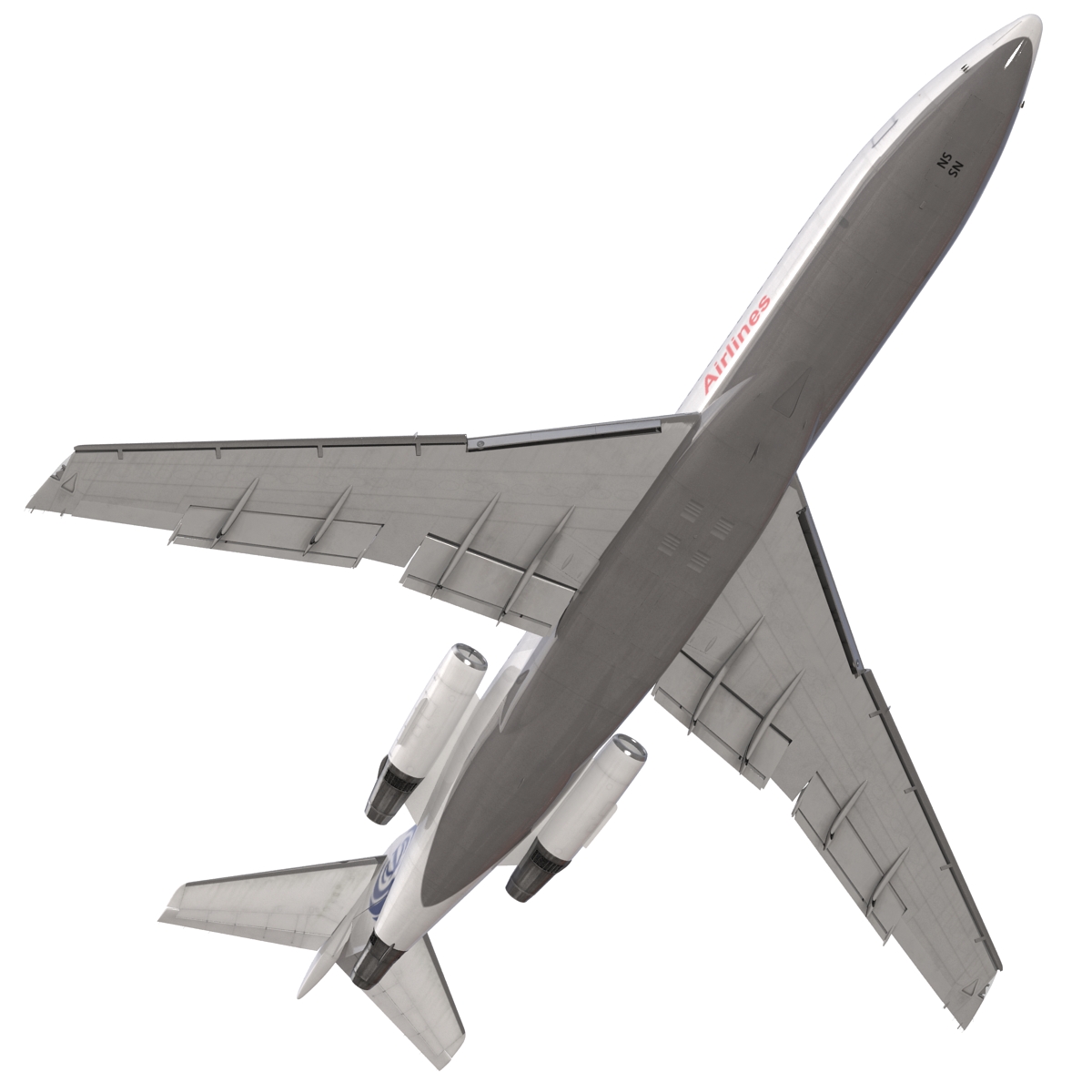 3D Boeing 727 100 Iran Aseman