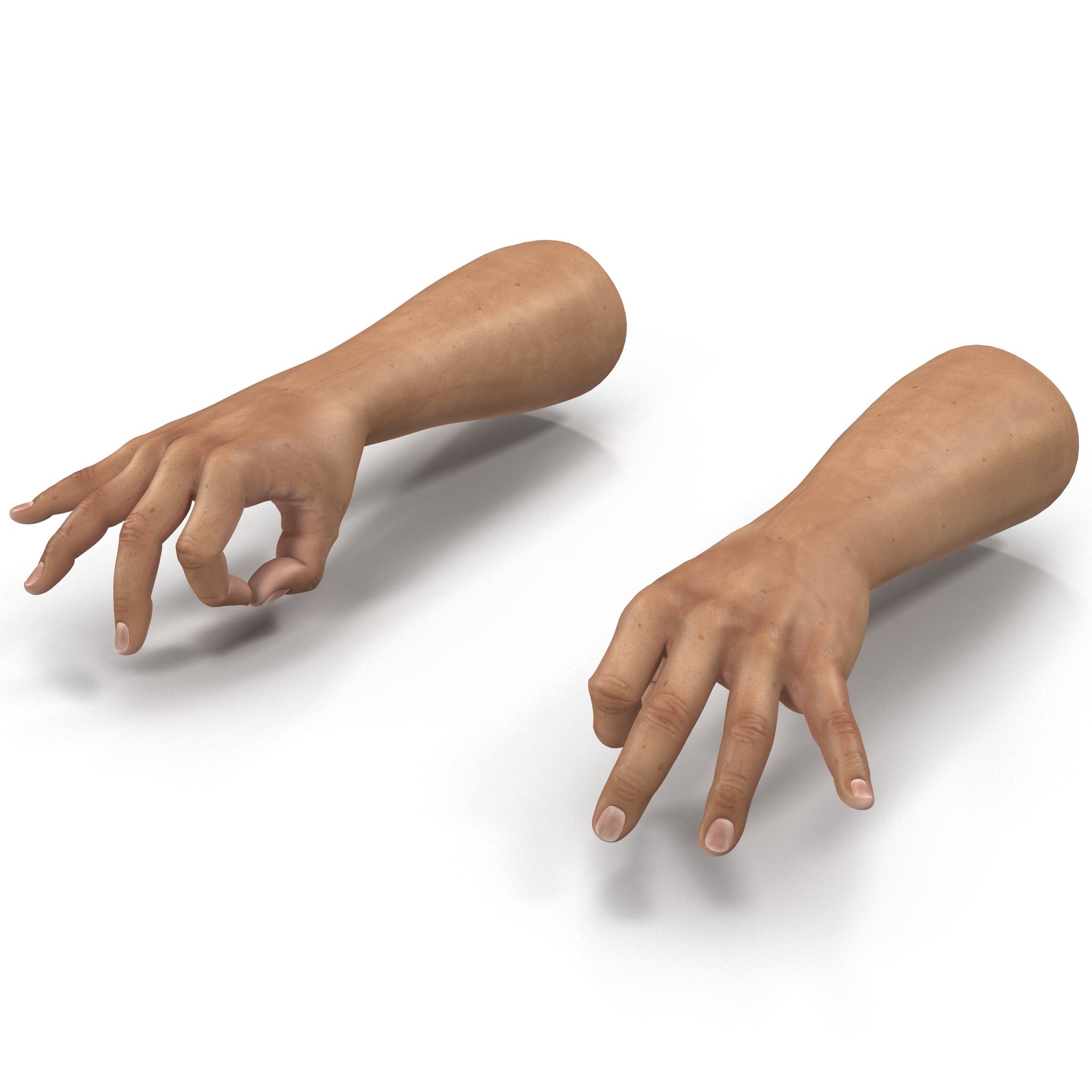 3D Man Hands Pose 5