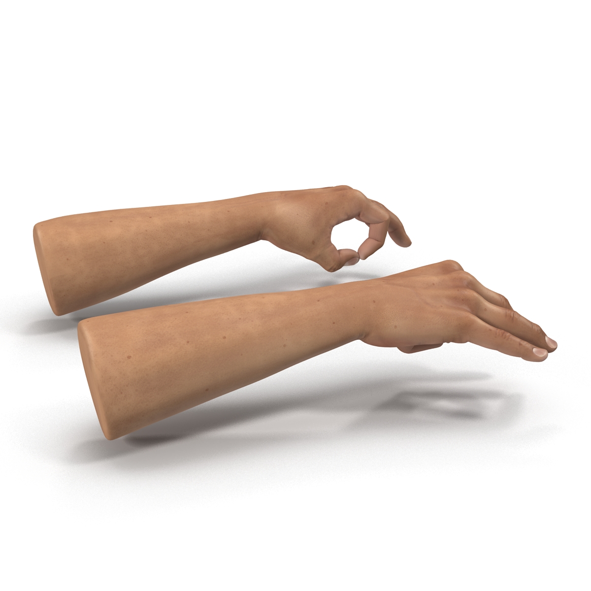 3D Man Hands Pose 5