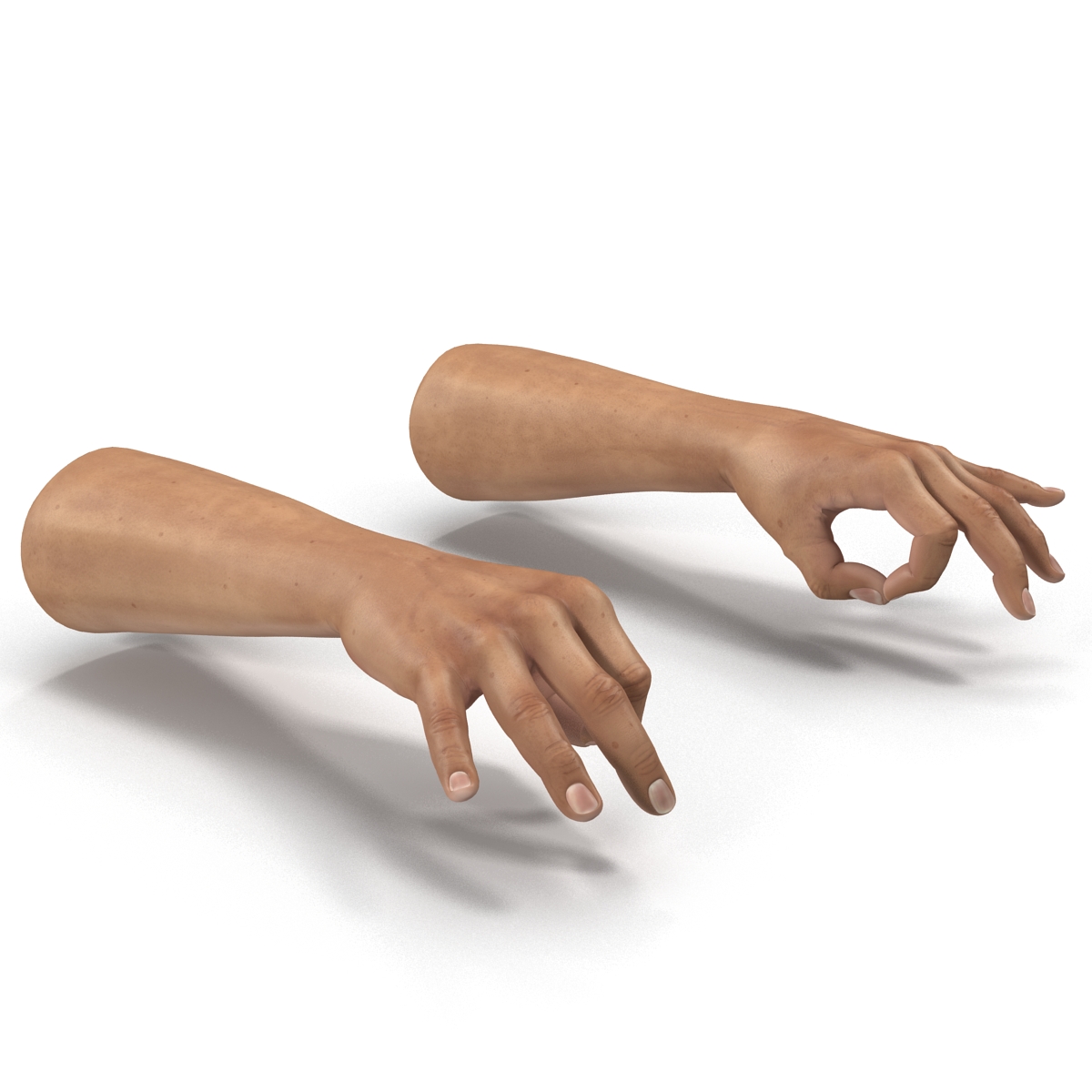 3D Man Hands Pose 5