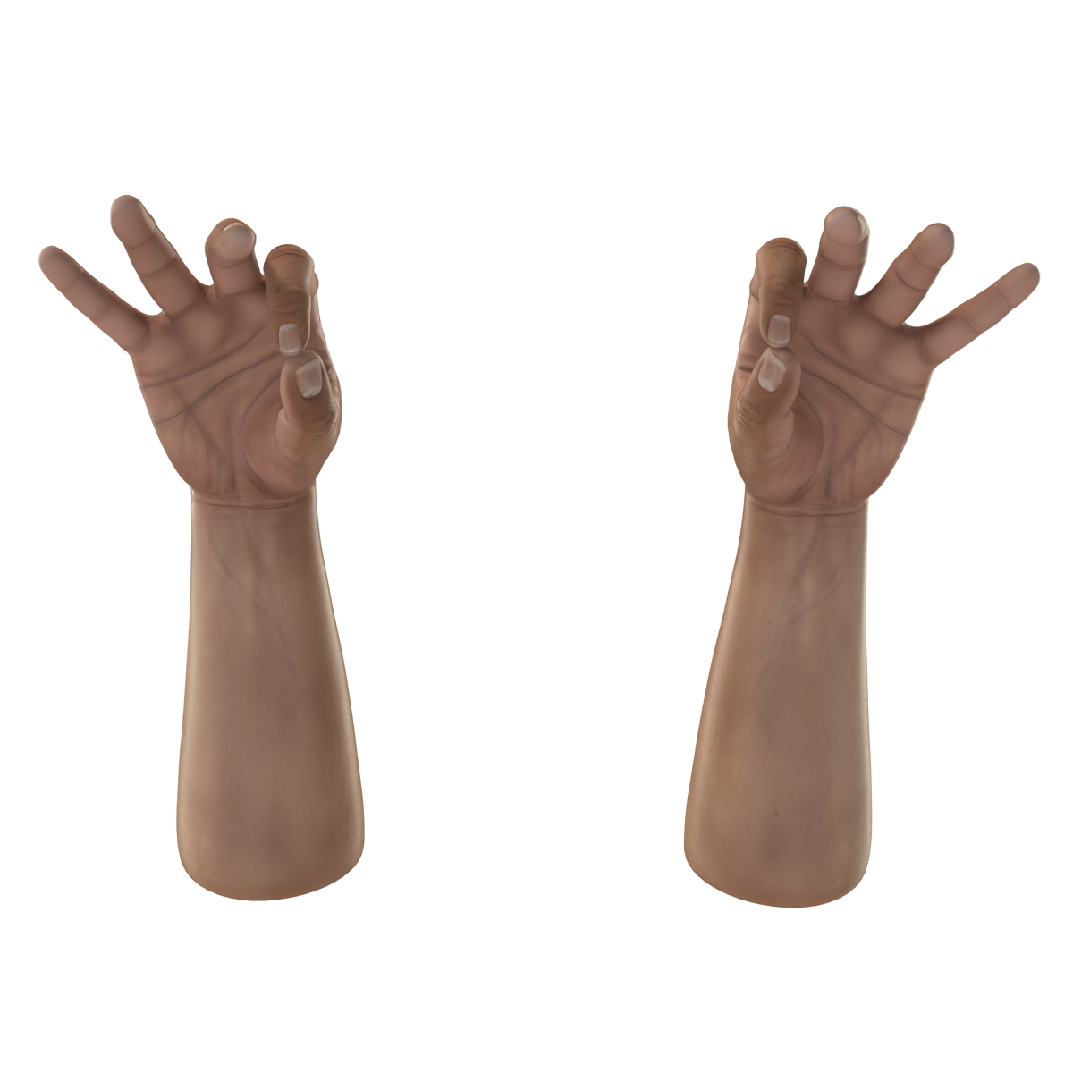 3D Man Hands Pose 5