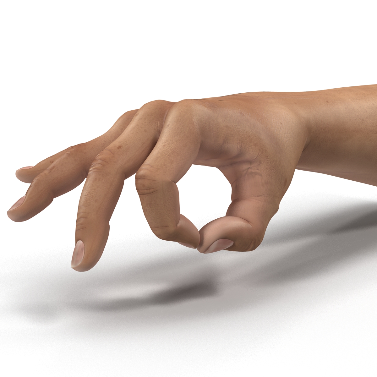 3D Man Hands Pose 5