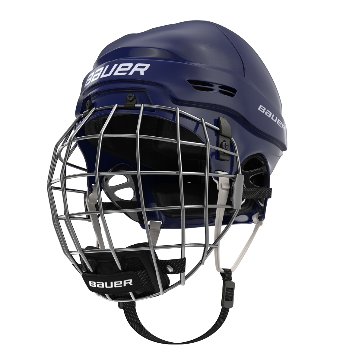 Ice Hockey Helmet Blue 3D