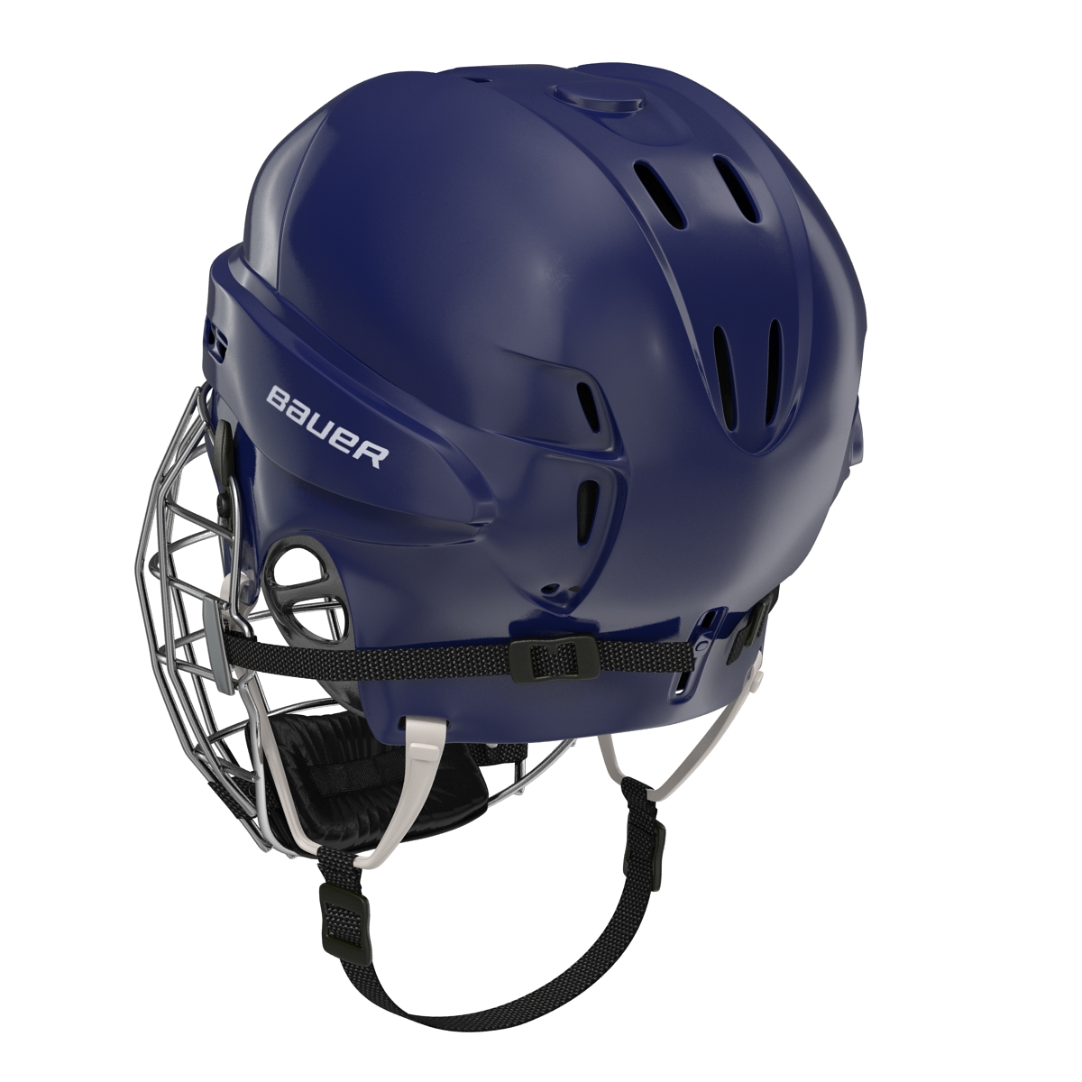 Ice Hockey Helmet Blue 3D