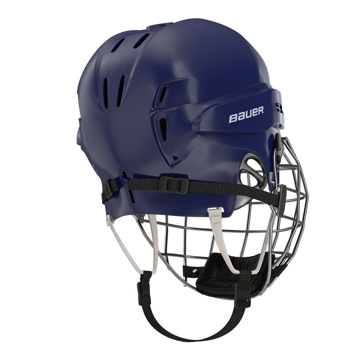 Ice Hockey Helmet Blue 3D