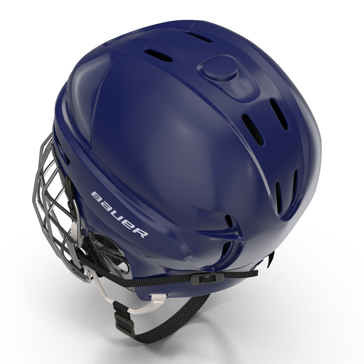 Ice Hockey Helmet Blue 3D