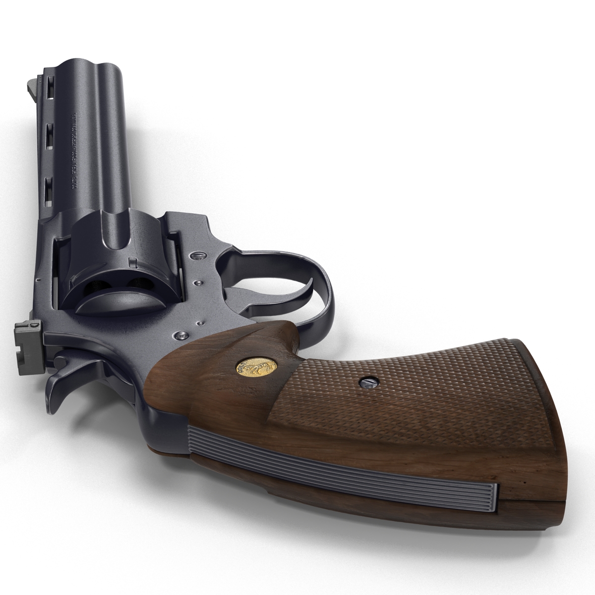 Colt Python Black 3D