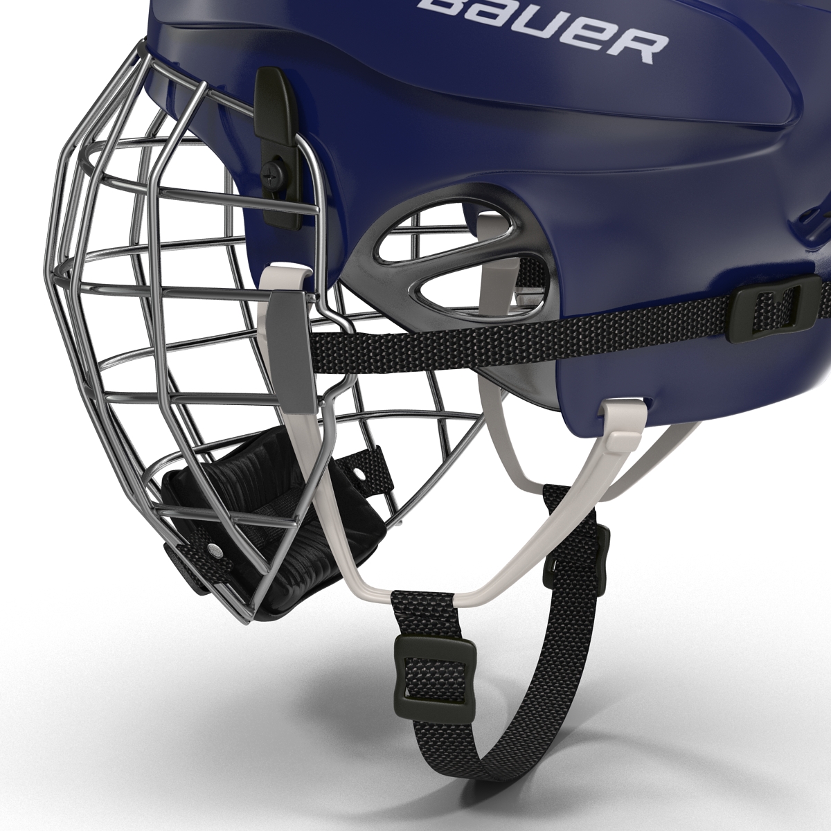 Ice Hockey Helmet Blue 3D