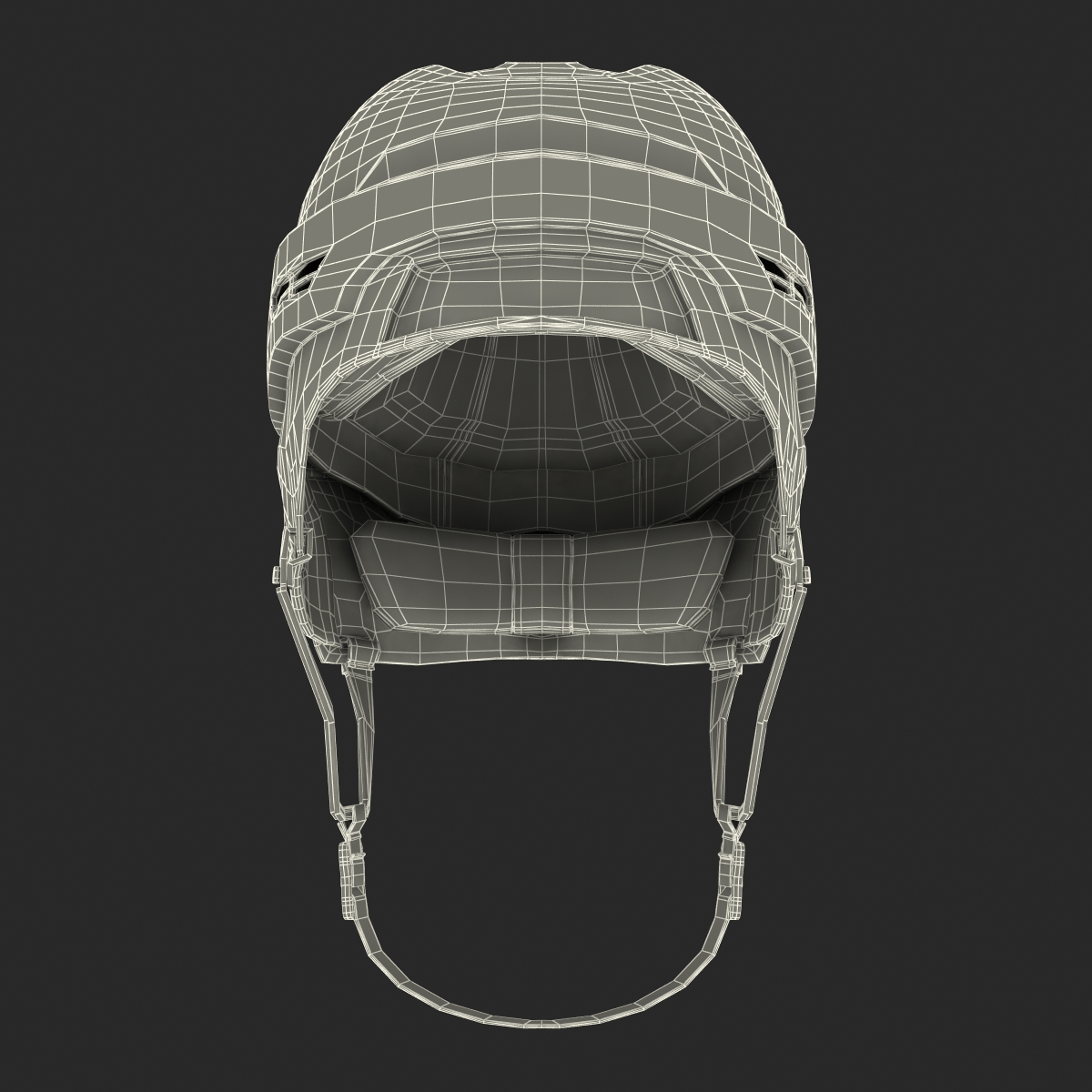 Ice Hockey Helmet 2 3D model