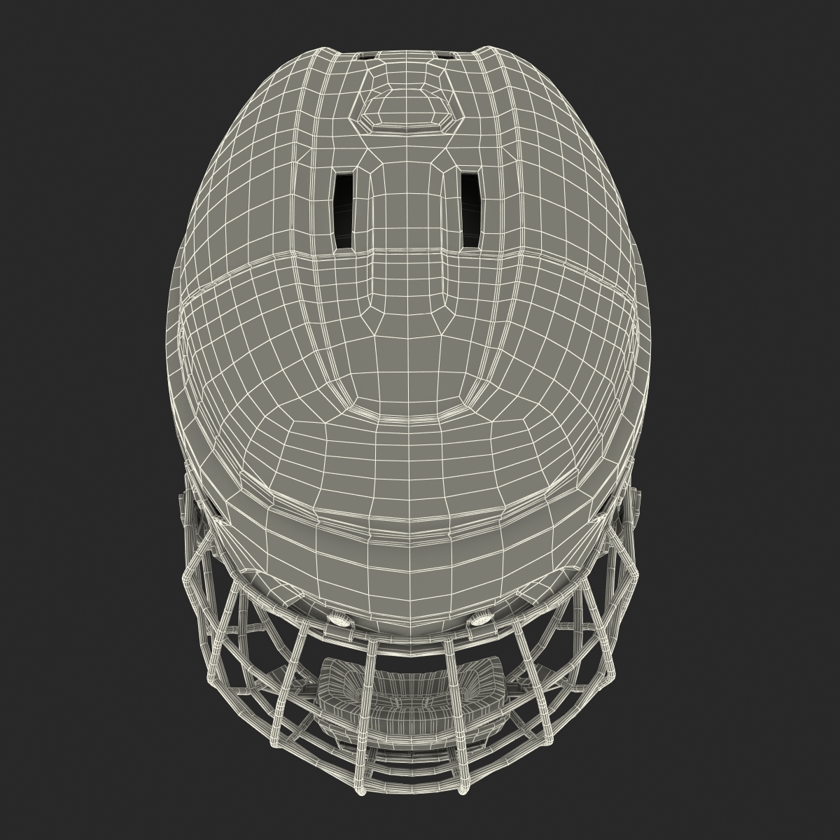 Ice Hockey Helmet 3D