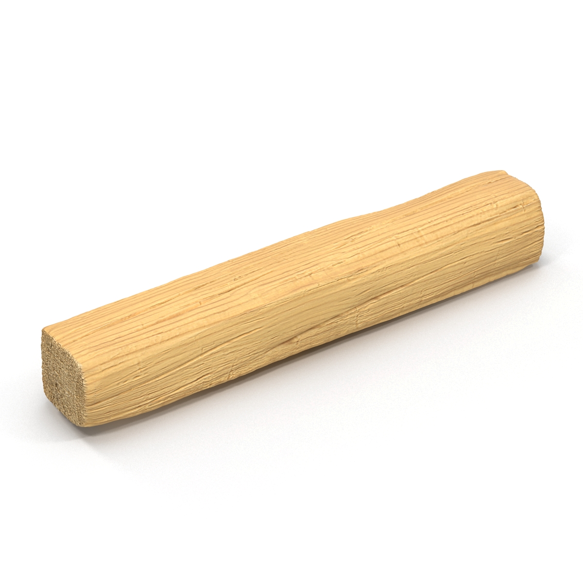 Split Wood Log 3D model