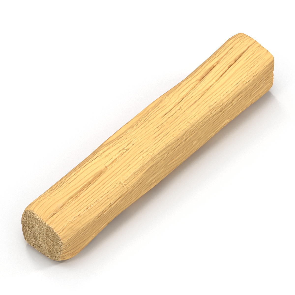 Split Wood Log 3D model