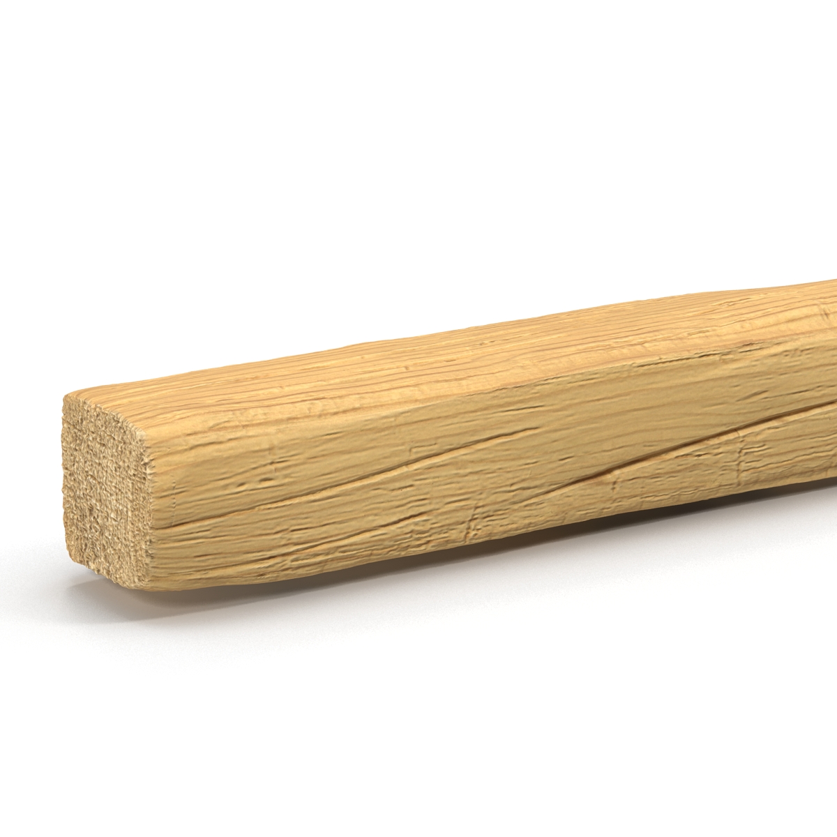 Split Wood Log 3D model