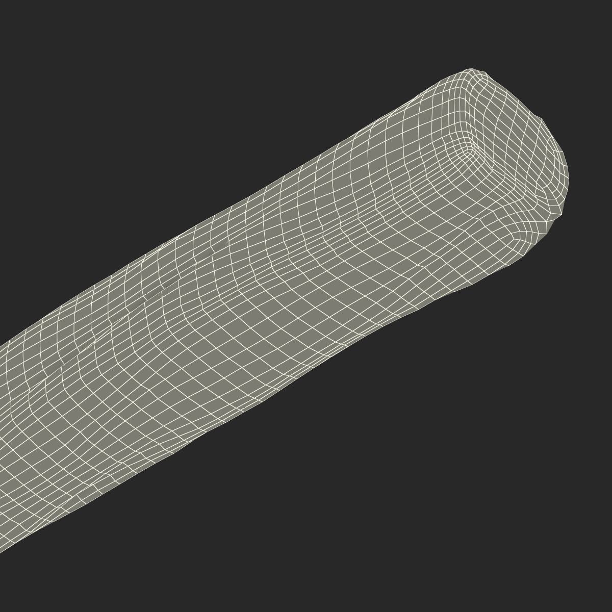 Split Wood Log 3D model