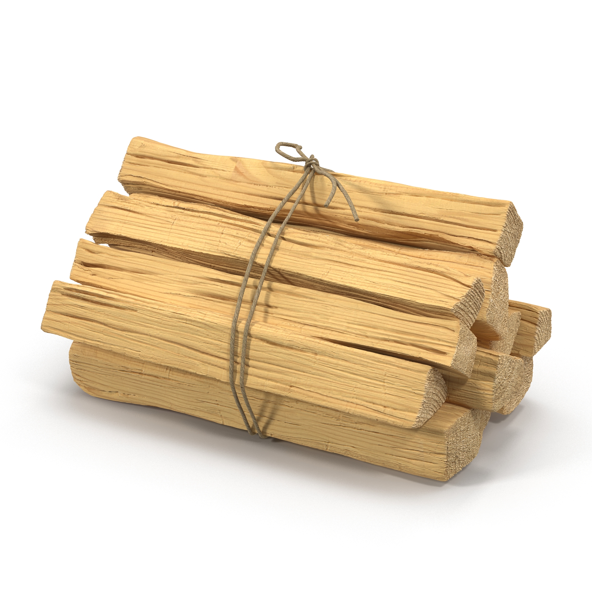 3D Bundle of Kindling Wood model