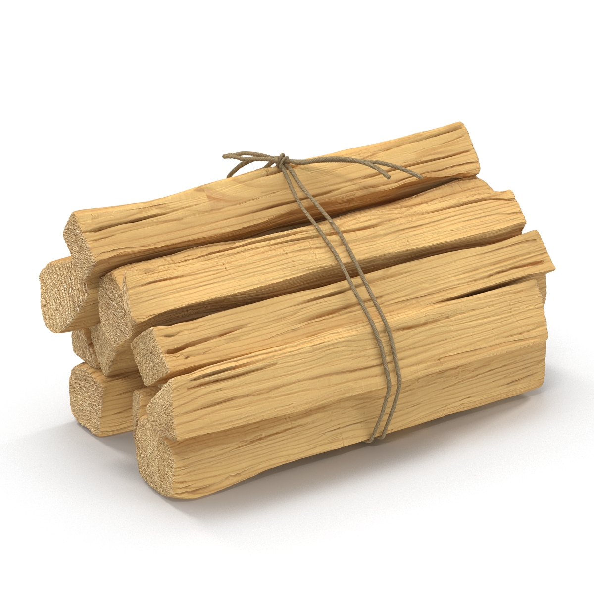 3D Bundle of Kindling Wood model